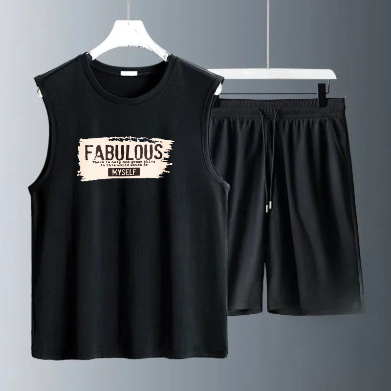 Summer Clothing Sets - 남성 탱크탑 세트 2026 여름 속건