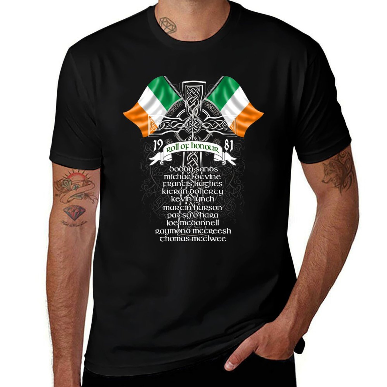 Ireland Summer Clothing - 아이리쉬 헝거 스트라이크 1981-아일랜드 티셔츠, 소년