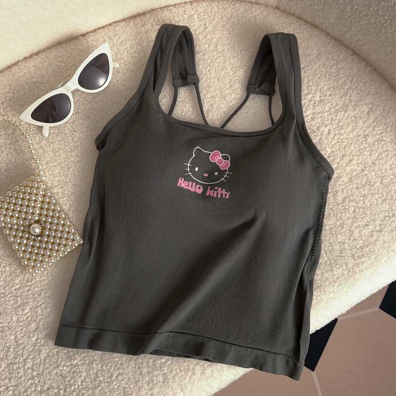 Summer Clothing For Girls - 애니메이션 헬로 키티 패션 여성 의류