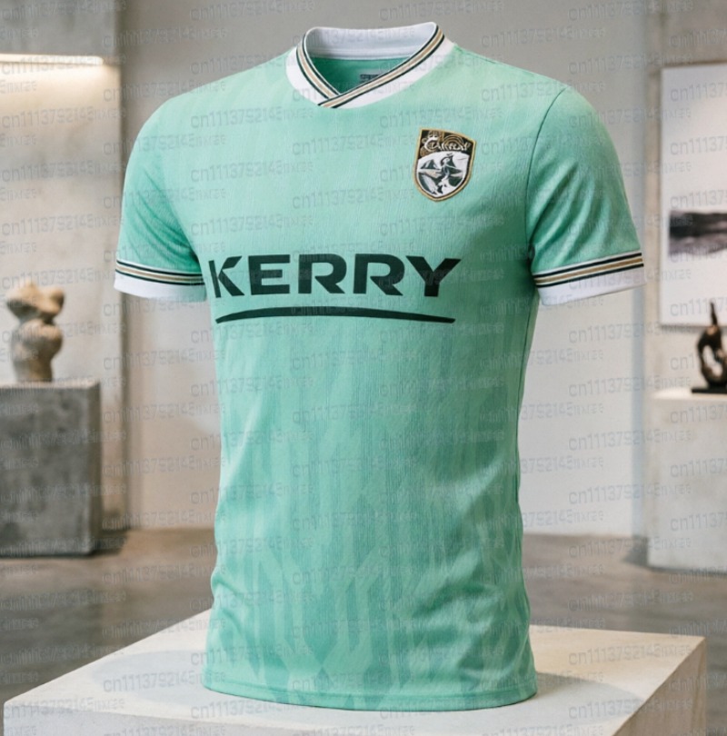 Ireland Summer Clothing - 2026년 아일랜드 케리 축구 유니폼 여름