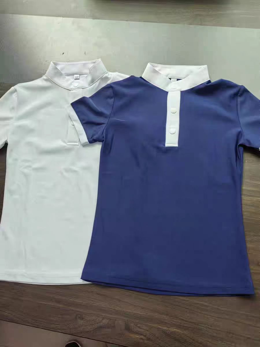 여름 아동용 승마 반팔 티셔츠 아동 승마복 여름 반팔  - Summer Equestrian Clothing 리뷰 및 가격