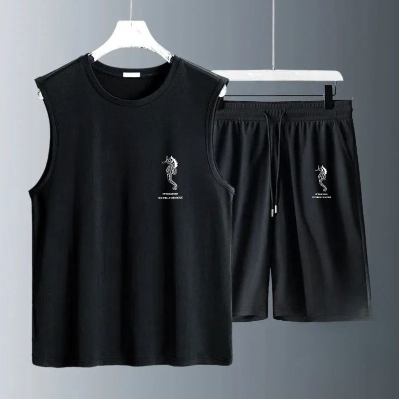 남성 탱크탑 세트 2026 여름 속건 런닝 크루넥 오버 - Summer Clothing Sets 리뷰 및 가격