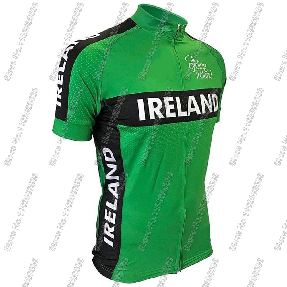 2025 아일랜드 팀 사이클링 저지 남성 세트 짧은 소 - Ireland Summer Clothing 리뷰 및 가격