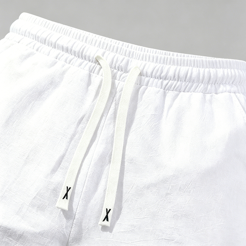 남성용 린넨 블렌드 카고 반바지 여름 신축성 있는 드로 - Linen Shorts Men 리뷰 및 가격