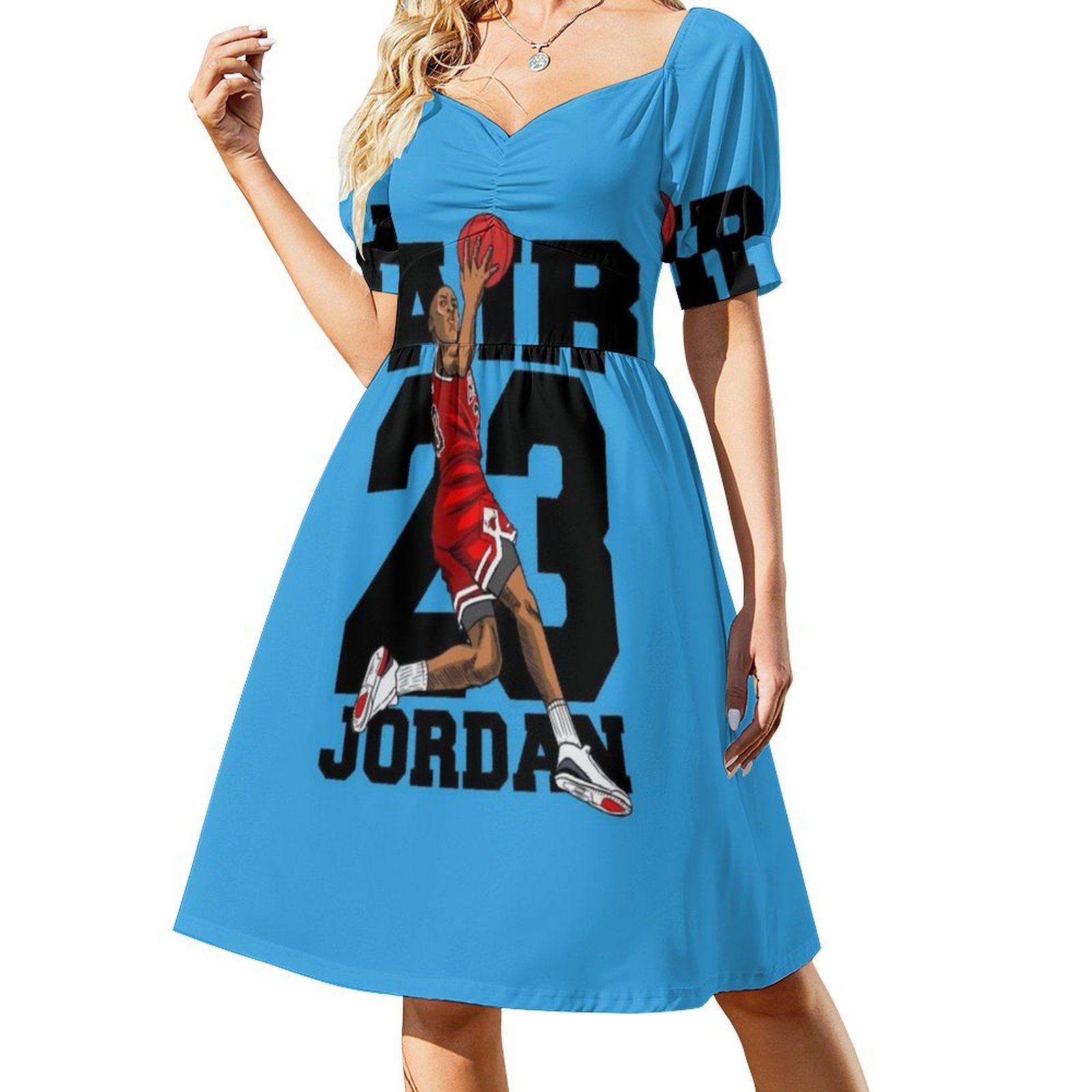 Jd-854 여성 스트리트웨어 파티 드레스 트렌디 프린 - Summer Clothing Jd 리뷰 및 가격
