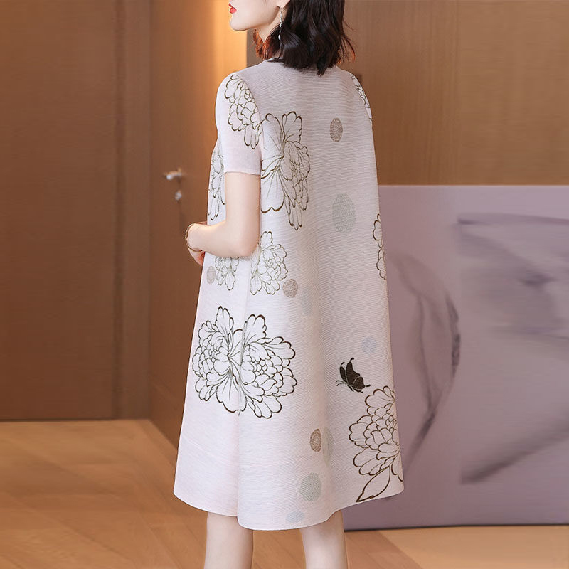 프린트된 나이를 잊게 하는 스커트가 배를 커버하고 날씬 - Summer Clothing New Look 리뷰 및 가격