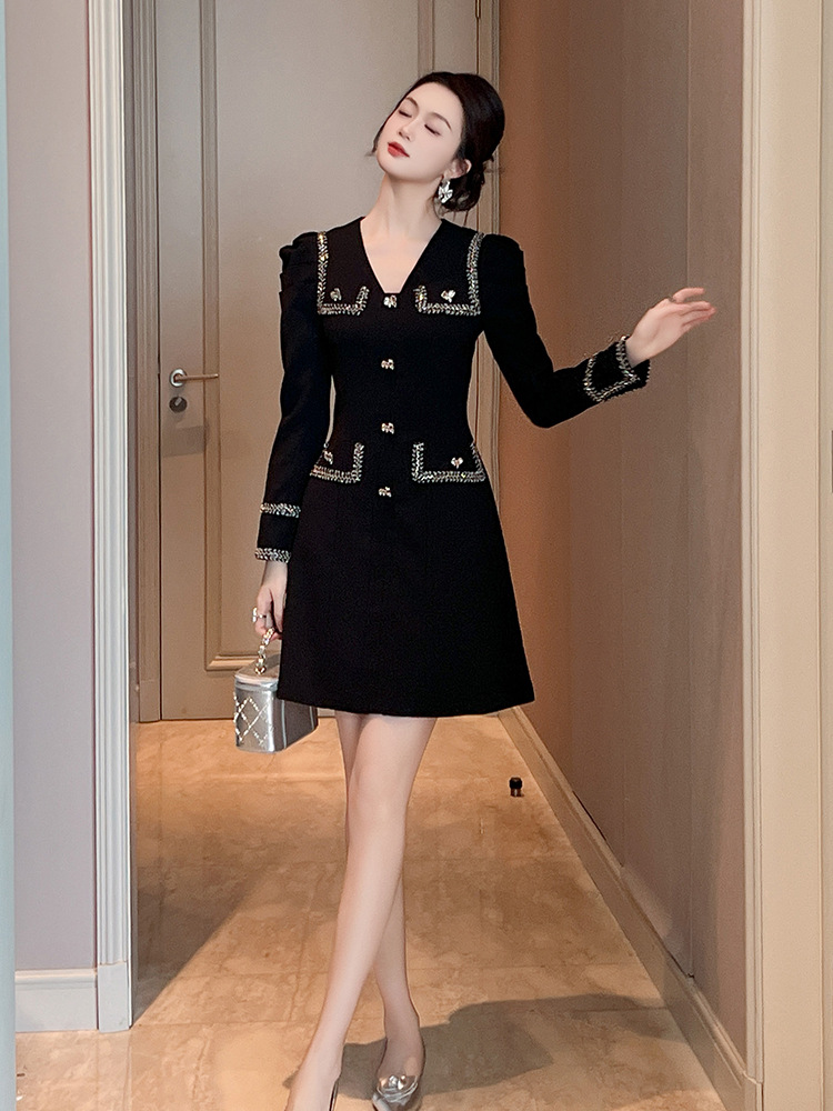 용수철 브이넥 디자인 여성 의류, 작은 향기 스타일,  - Summer Clothing New Look 리뷰 및 가격