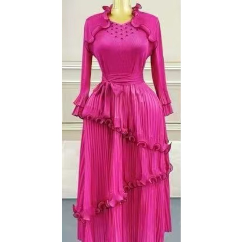 Miyake Dress 2025 여름 새로운 하이 엔드 - Summer Clothing New Look 리뷰 및 가격